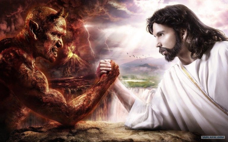 ملایکه او شیطان